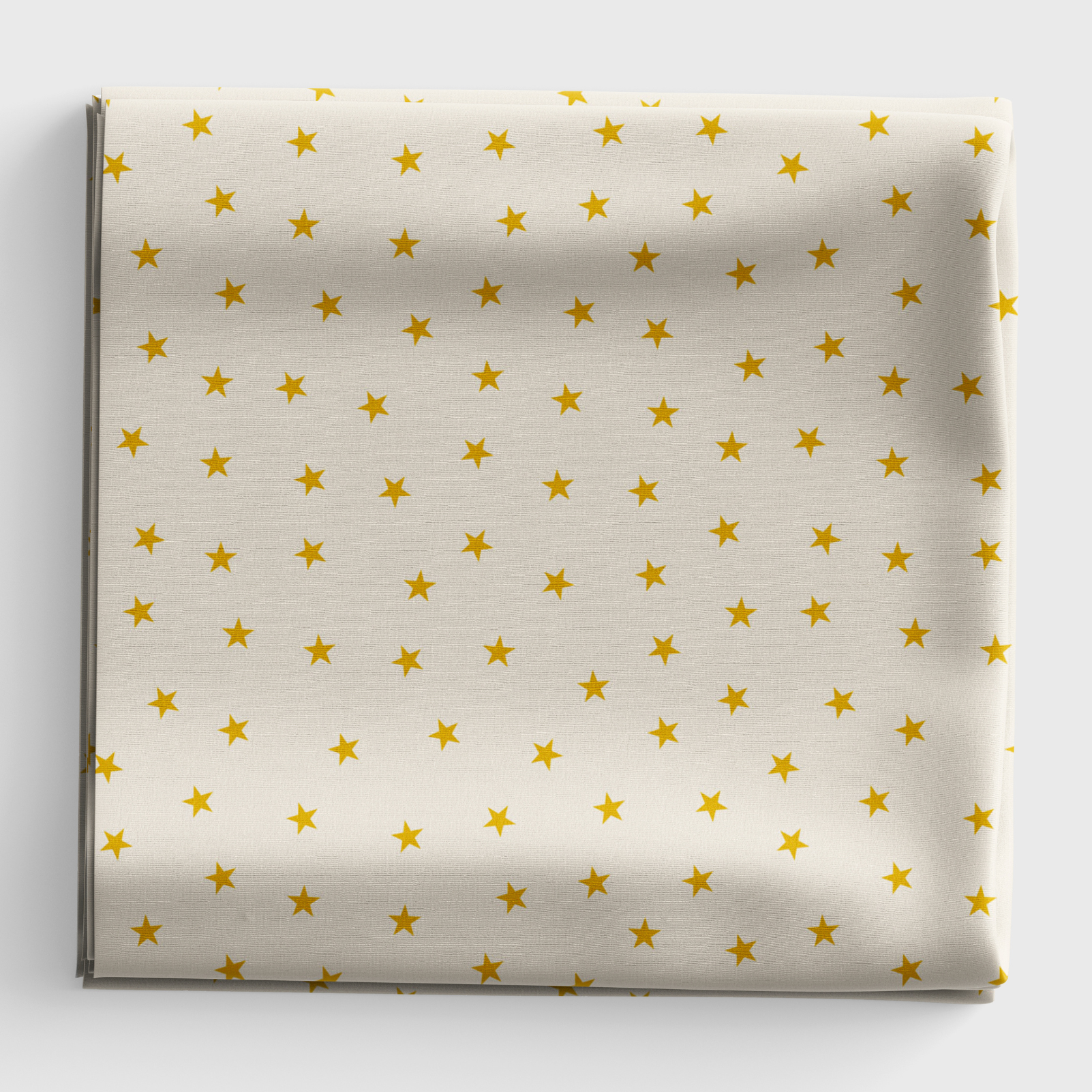 Christmas in Bluebell Wood - Gold Stars - Cream - C143A