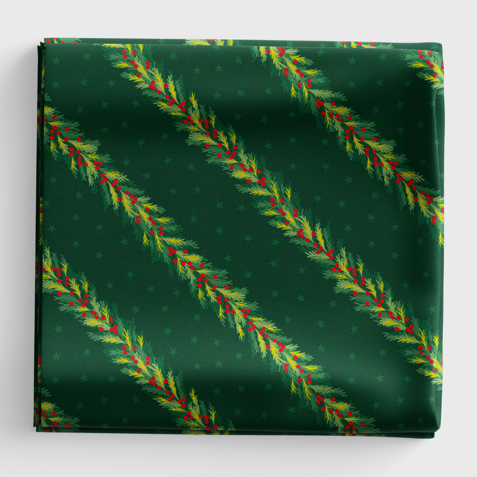 Christmas in Bluebell Wood - Spruce Garland - Green - C144C