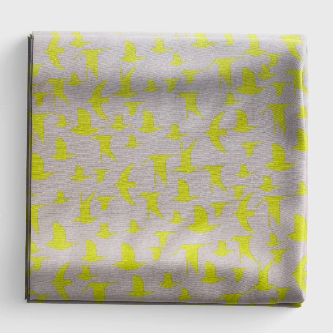 Coastal Vol. 2 - Maritime Birds Lemoncello Poplin - Charley Harper