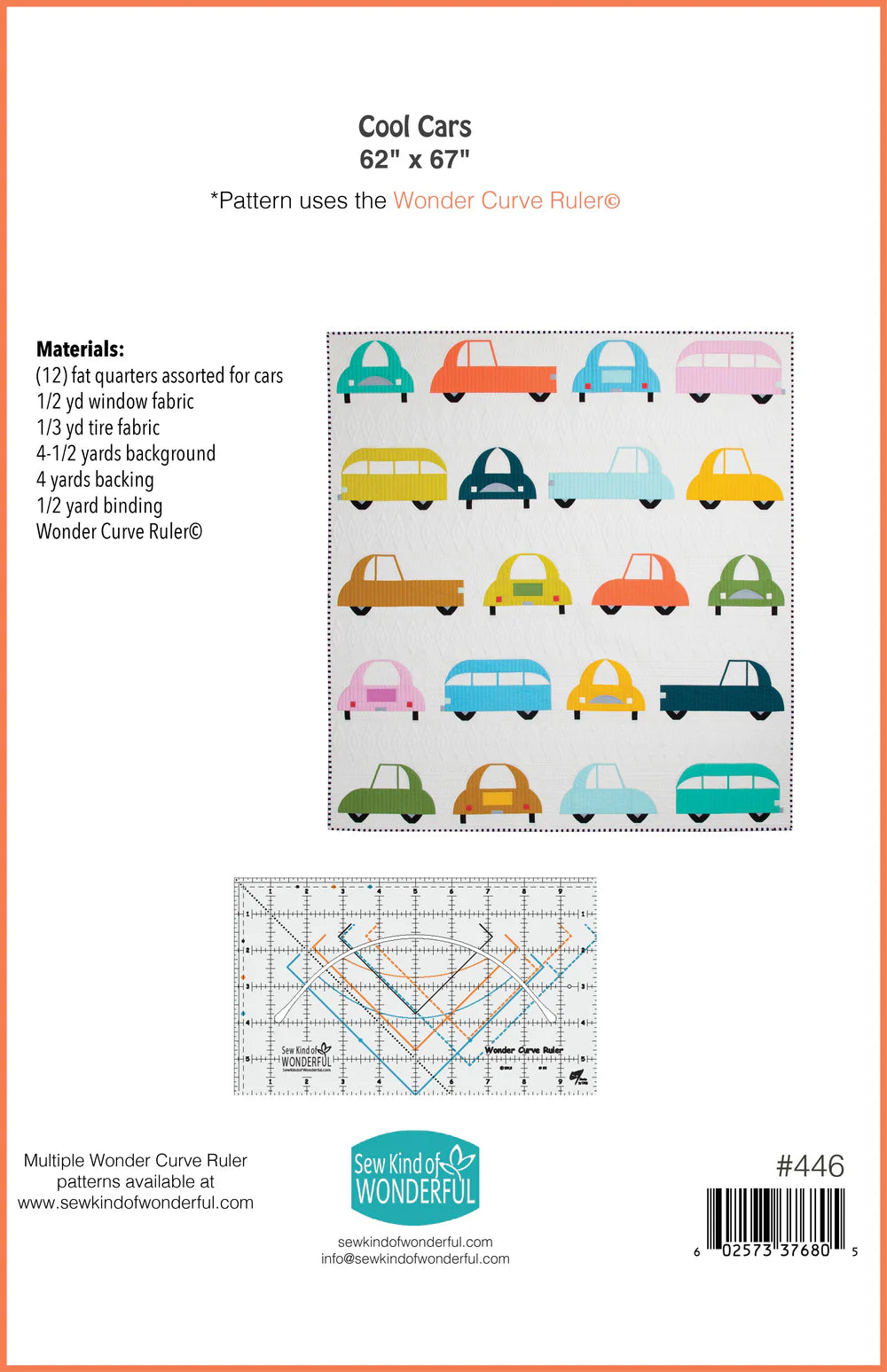 Cool Cars - Sew Kind of Wonderful