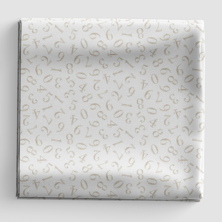 Count on Me - Numbers - White - STELLA-DNS3319