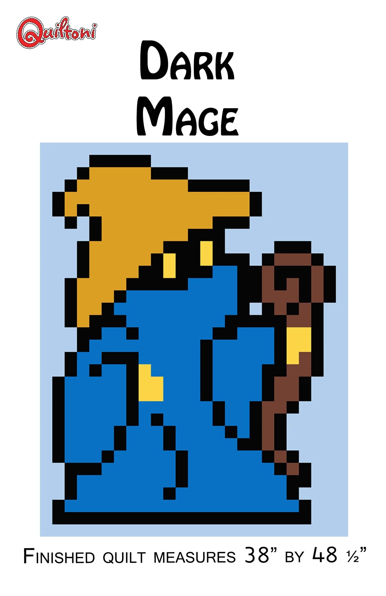 Dark Mage Lap Quilt Pattern - Quiltoni