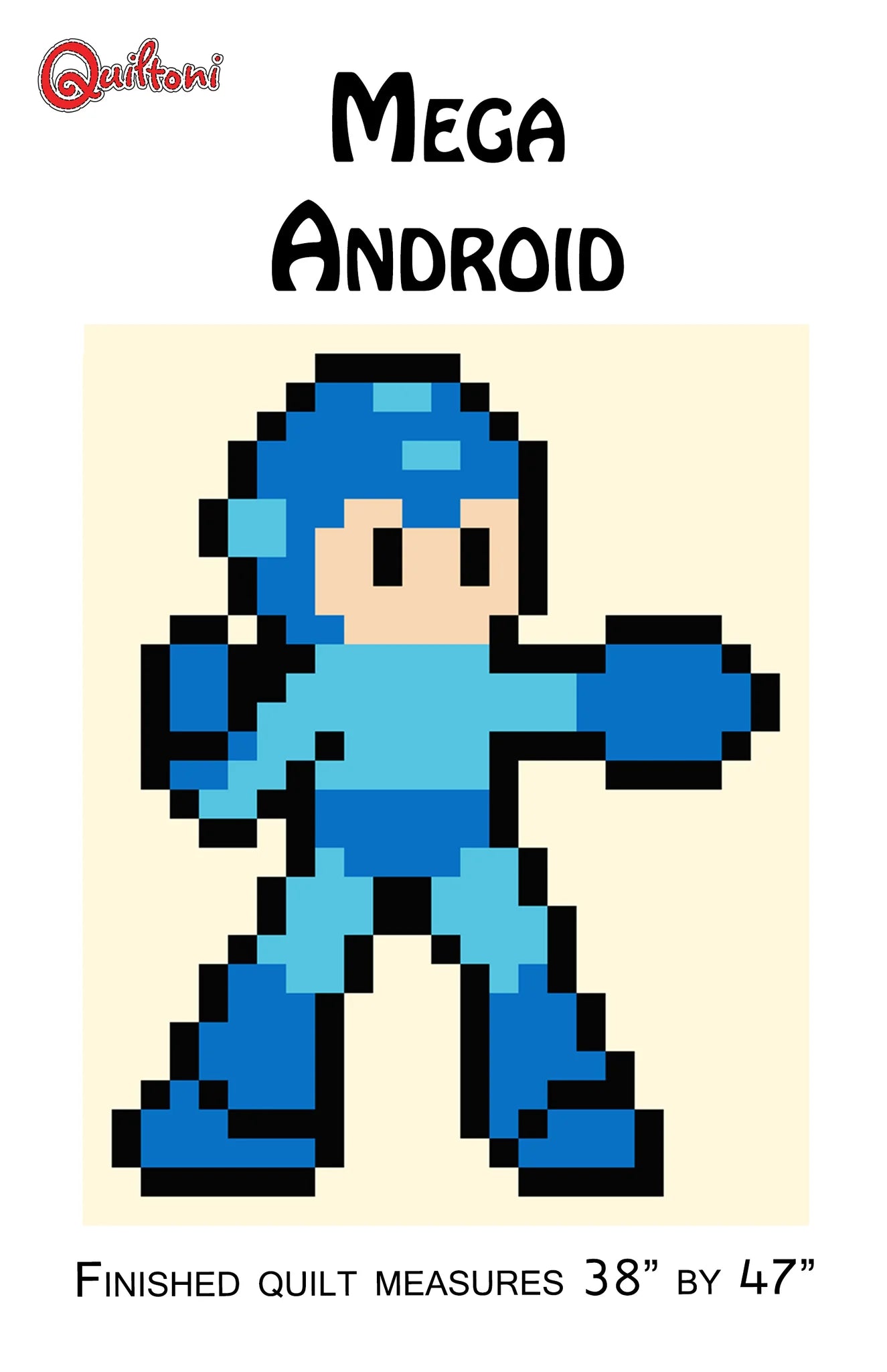 Mega Android Lap Quilt Pattern - Quiltoni