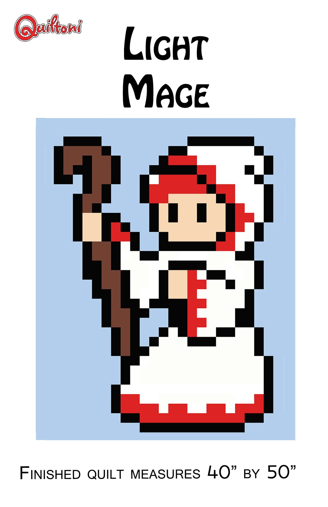 Light Mage Lap Quilt Pattern - Quiltoni