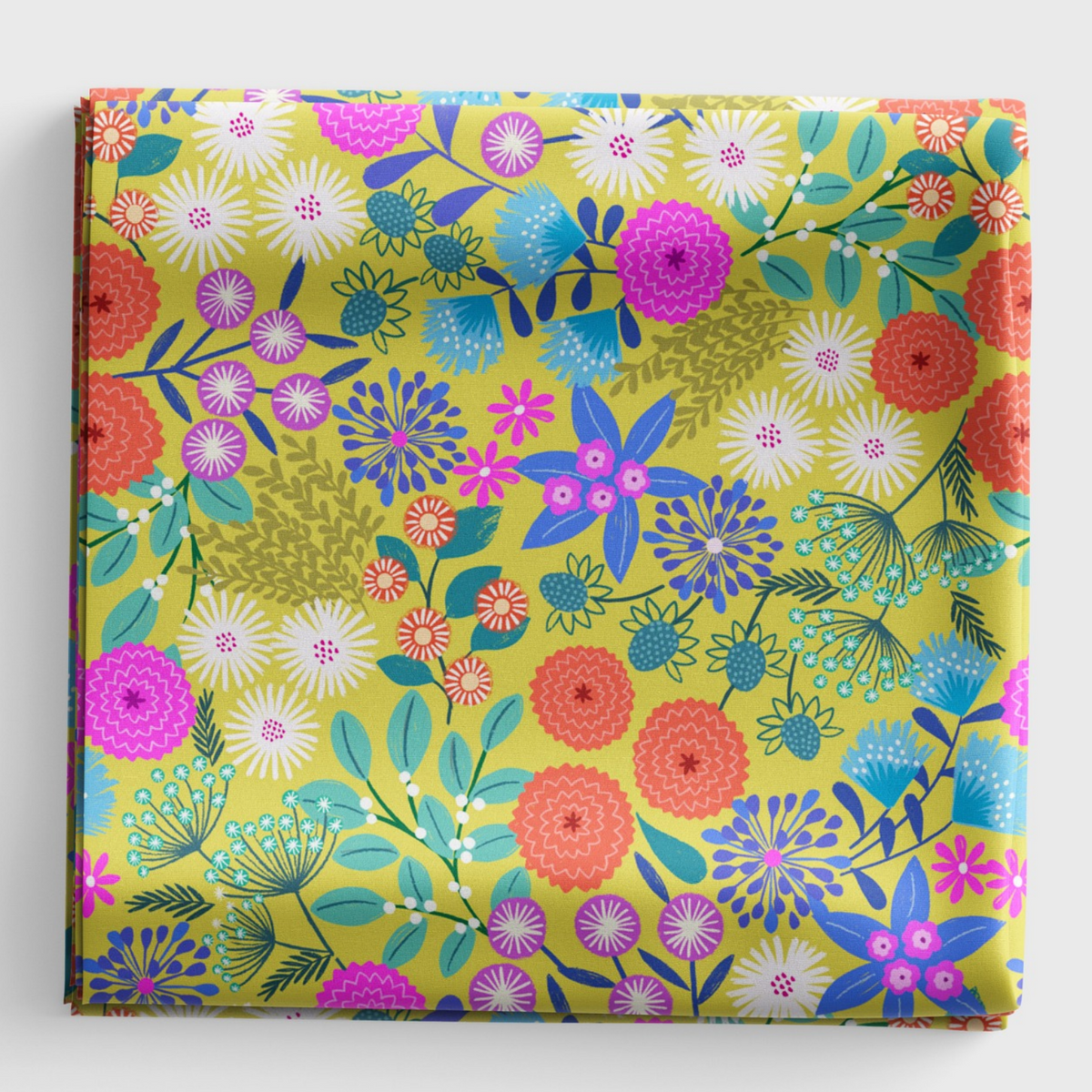 Creative Landscapes - Mountains and Shores - Landscape Floral - Sunday Day Yellow - L23B
