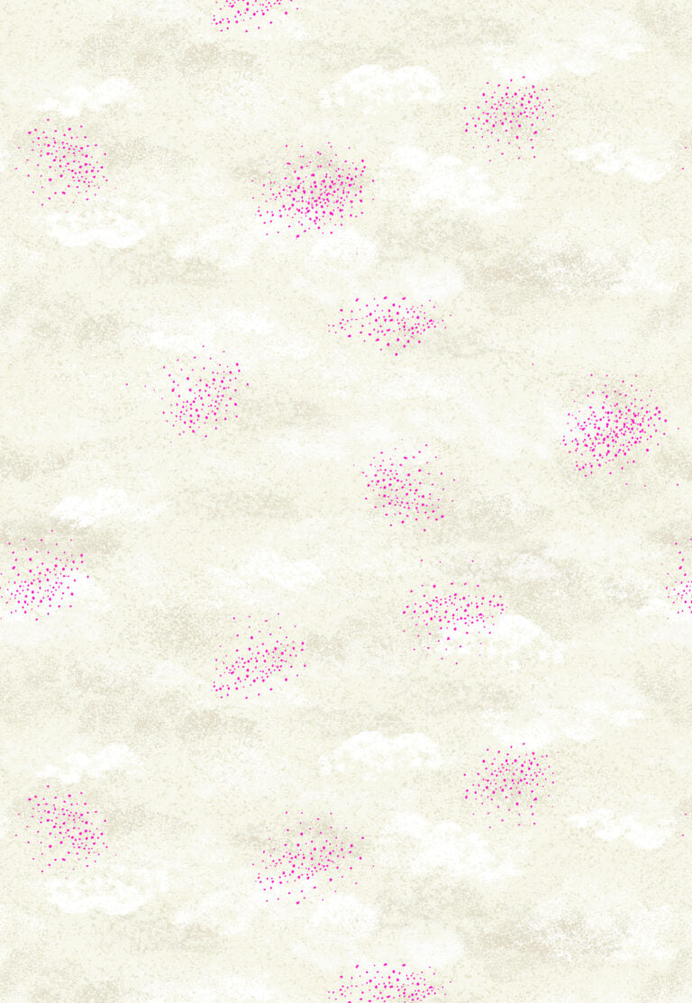 Inflorescence - Dreams - Cream with Pink Neon - DD21