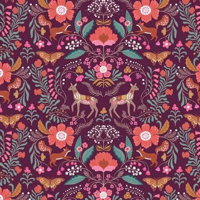 Wild Folk - Deer Damask - Dashwood Studios