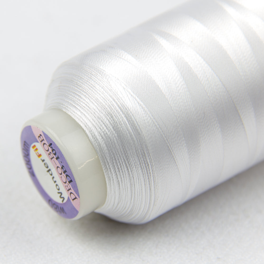 Decobob | White 104 | 80wt Thread