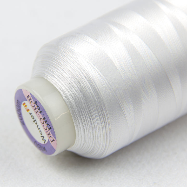 Decobob | White 104 | 80wt Thread