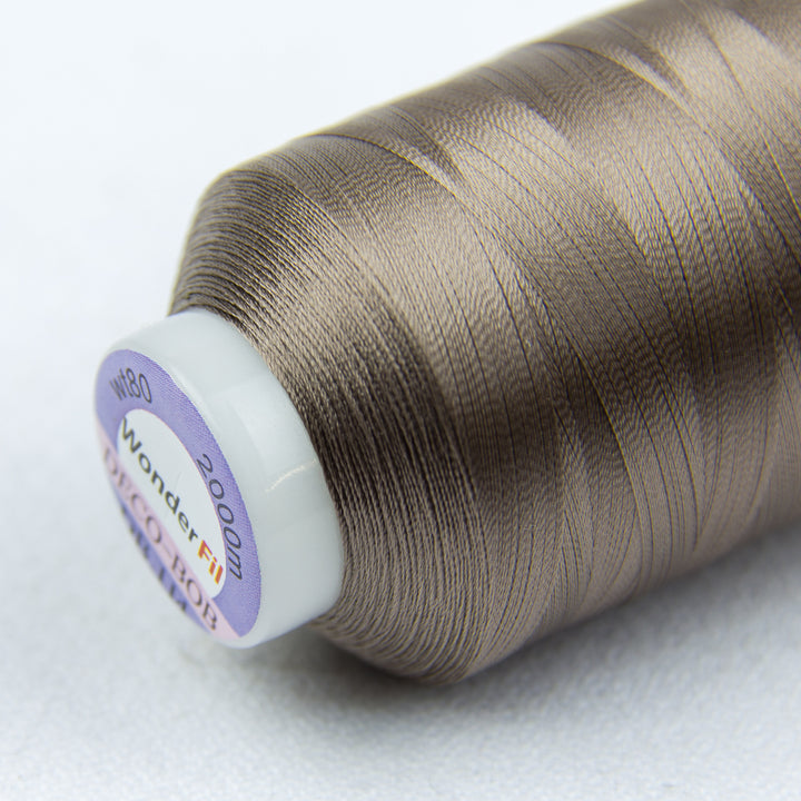 Decobob | Brown/Grey 114 | 80wt Thread