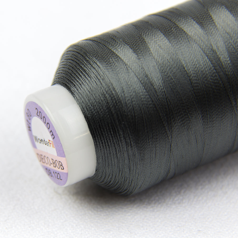 Decobob | Dark Grey 122 | 80wt Thread
