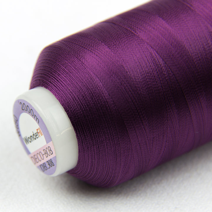Decobob | Soft Purple 308 | 80wt Thread