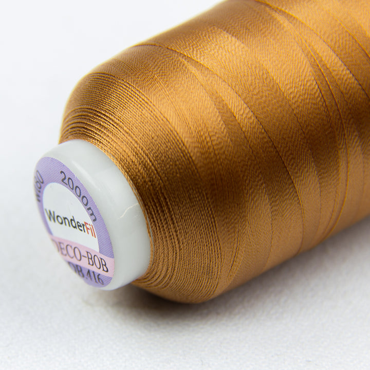 Decobob | Dark Copper 416  | 80wt Thread