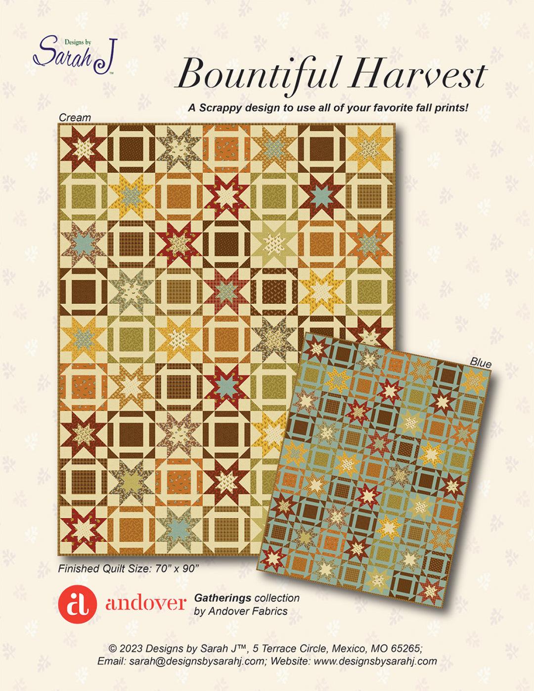 Bountiful Harvest Quilt Pattern