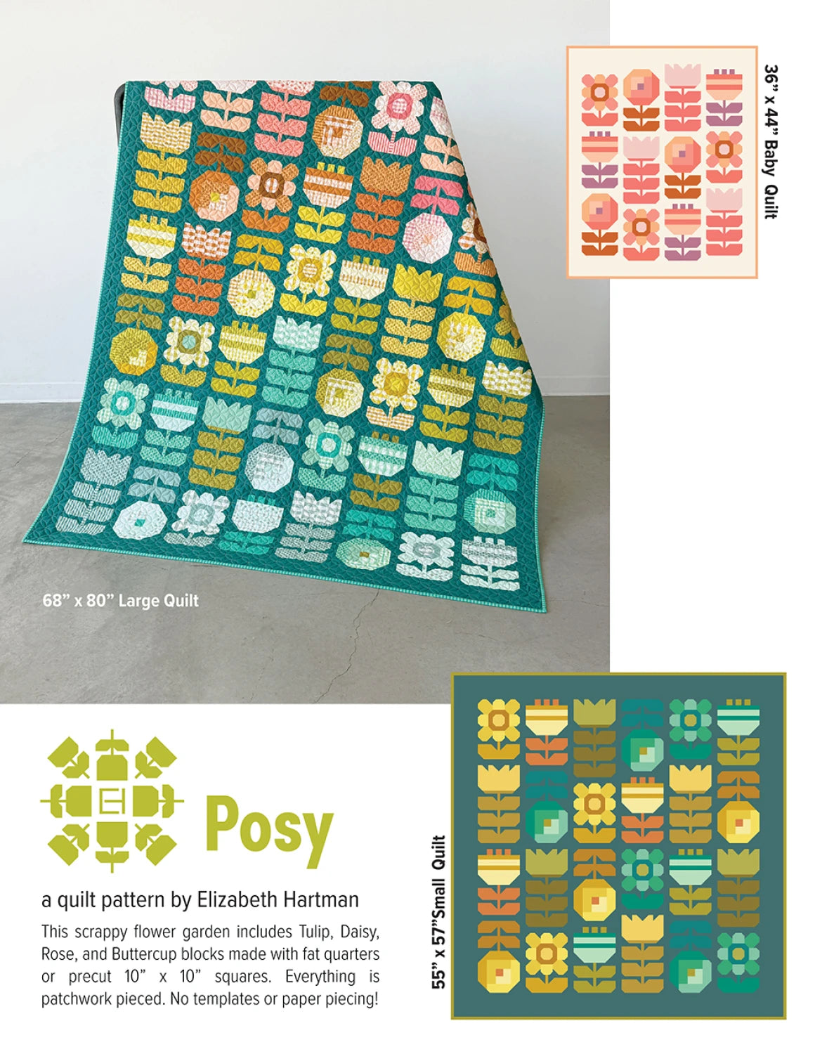 Posy Pattern - Elizabeth Hartman