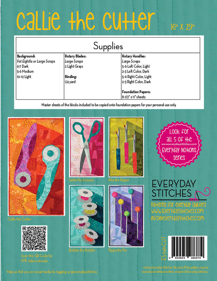 Callie the Cutter Quilt Pattern