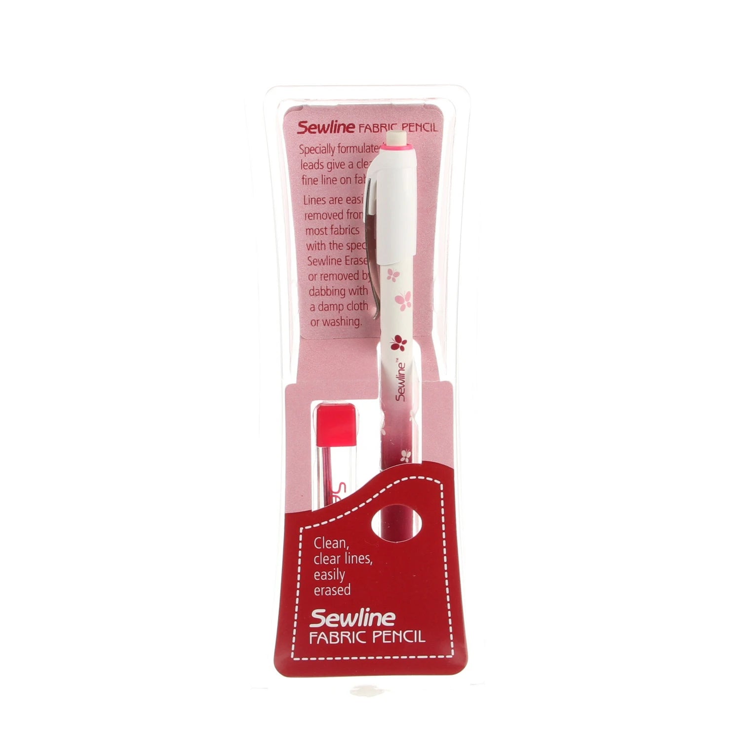 Sewline - Fabric Mechanical Pencil - Pink