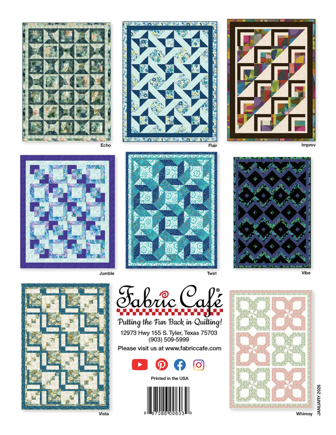 Make It Scrappy With 3-Yard Quilts - Fabric Cafe