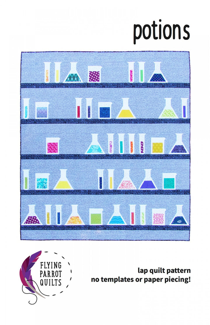 Potions Quilting Pattern by Flying Parrot Quilts