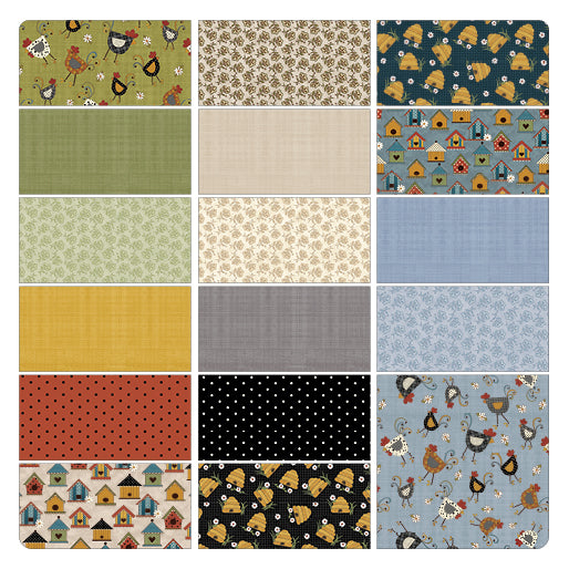 Prairie Chicks - 17pc FQB