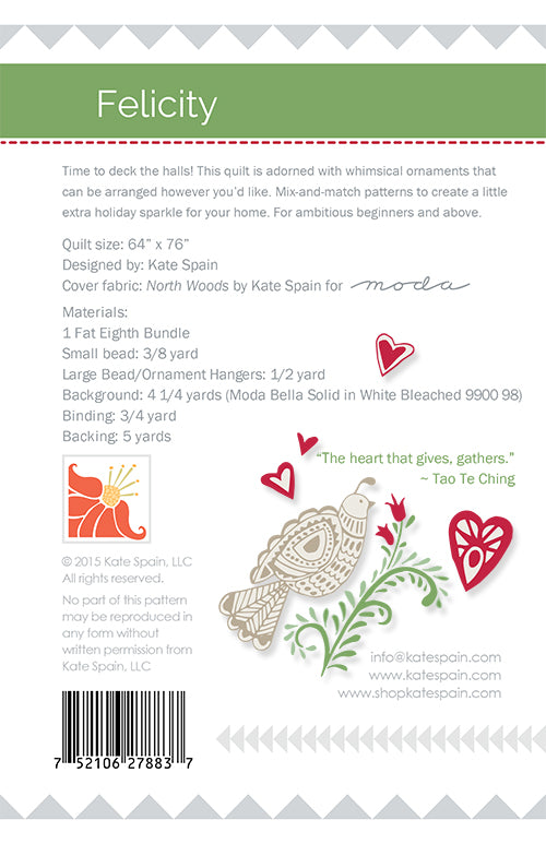 Felicity Quilt Pattern