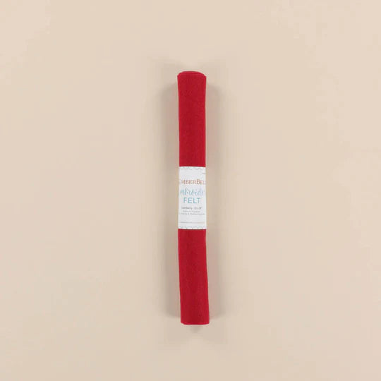 Cranberry Embroidery Felt - Kimberbell