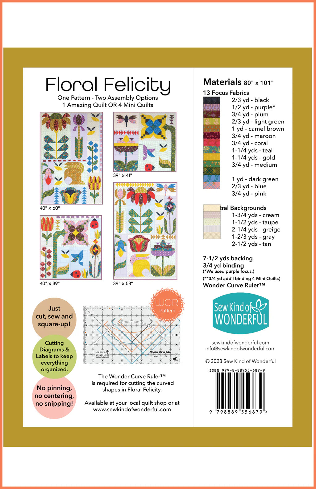 Floral Felicity - Sew Kind of Wonderful