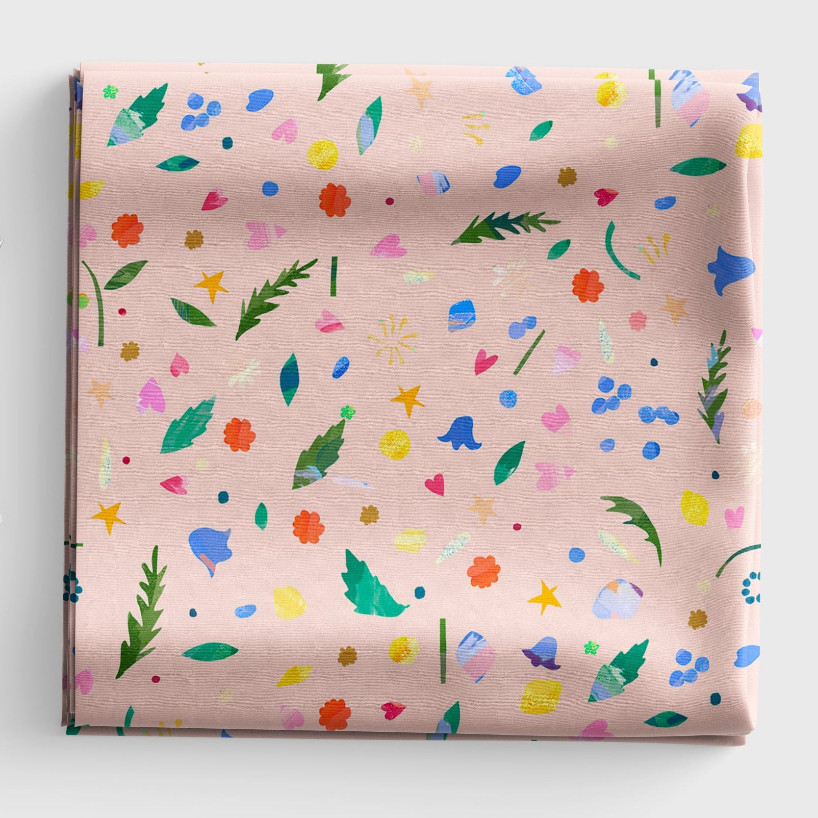 Flower Market - Petal Confetti - Blush - WB068