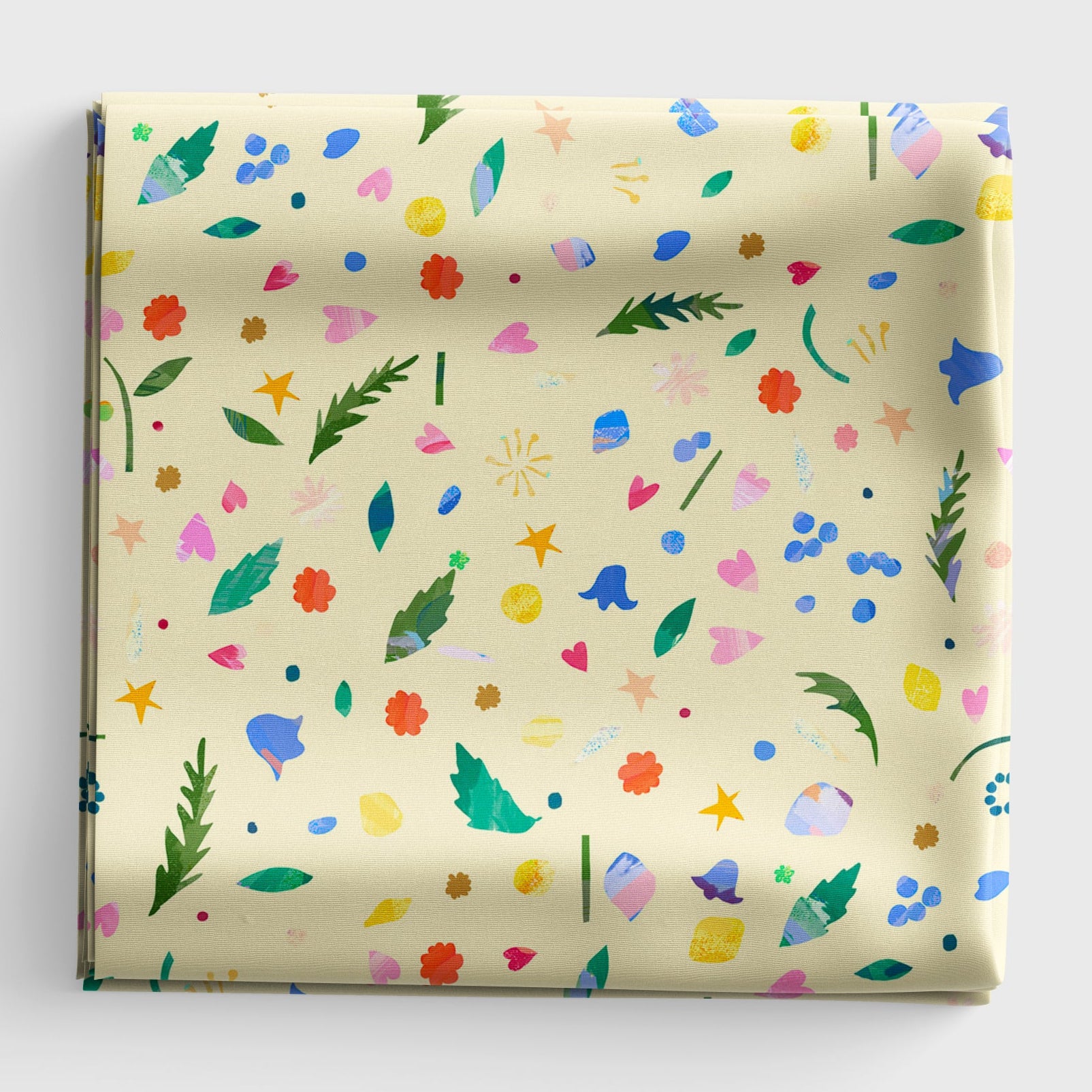 Flower Market - Petal Confetti - Buttercup - WB069