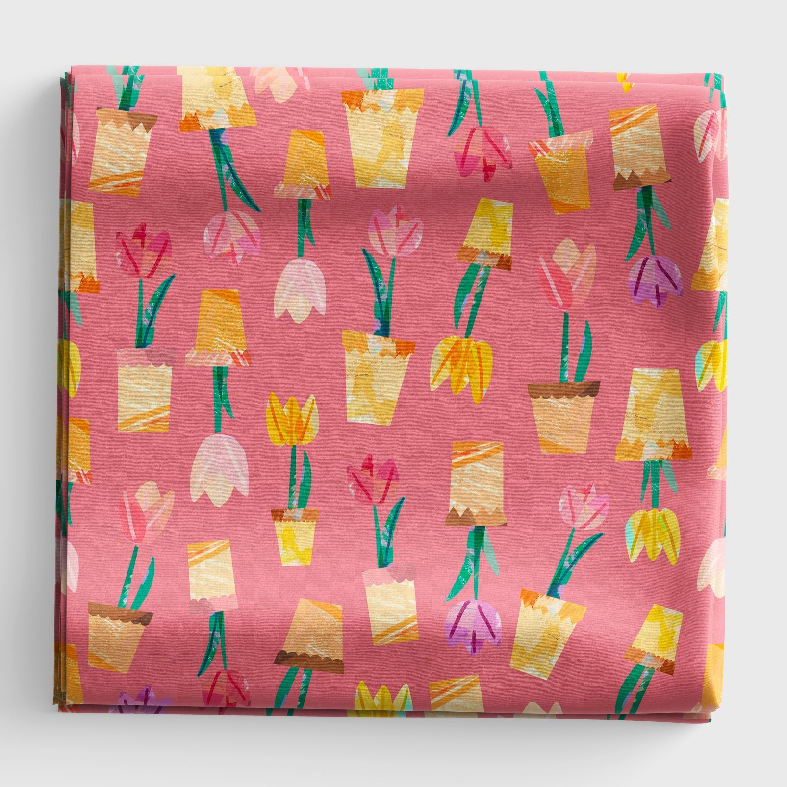 Flower Market - Potted Tulips - Peach - WB071