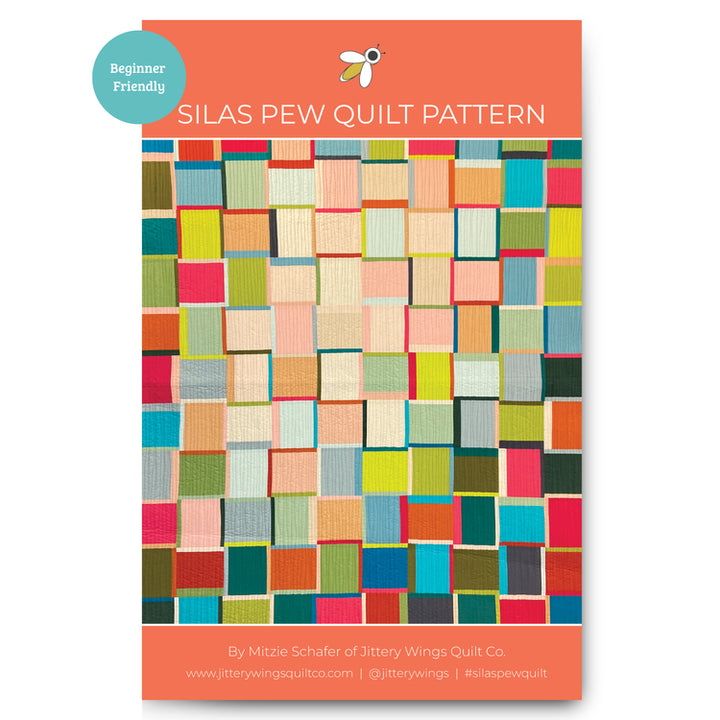 Silas Pew Quilt Pattern - Jittery Wings