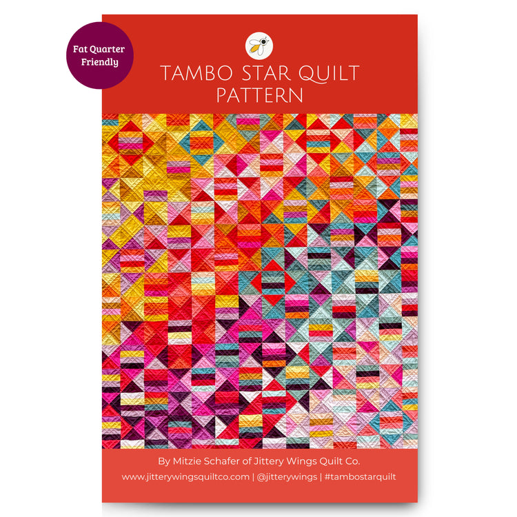 Tambo Star Quilt Pattern - Jittery Wings