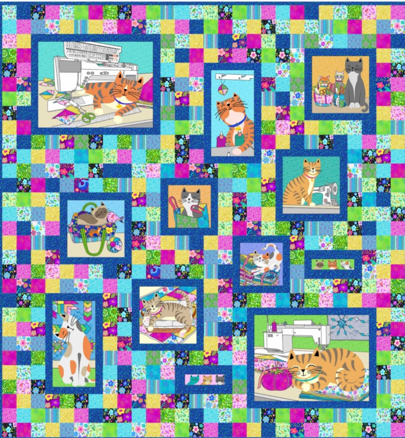 Panel Play ft Cheetos World Quilt Kit