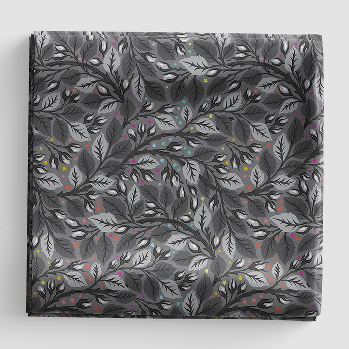 Graywork - Nip in the Bud- Shadow - 108 Wideback - QBTP020.SHADOW