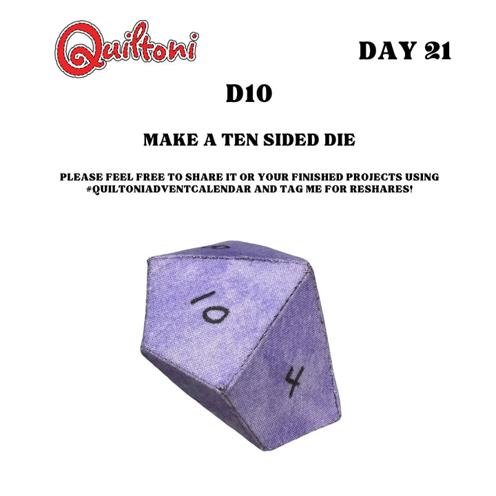 English Paper Piecing: Dimensional D10 - Quiltoni