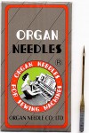 Organ Embroidery Machine Needles Flat Shank Light Ball Point 75/11