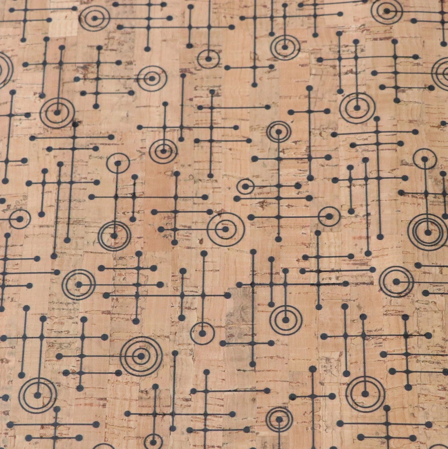 Cork - Fifties Abstract - 1/2 yard - Sallie Tomato