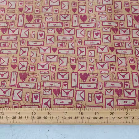 Cork - Love Letters - 1/2 yard - Sallie Tomato