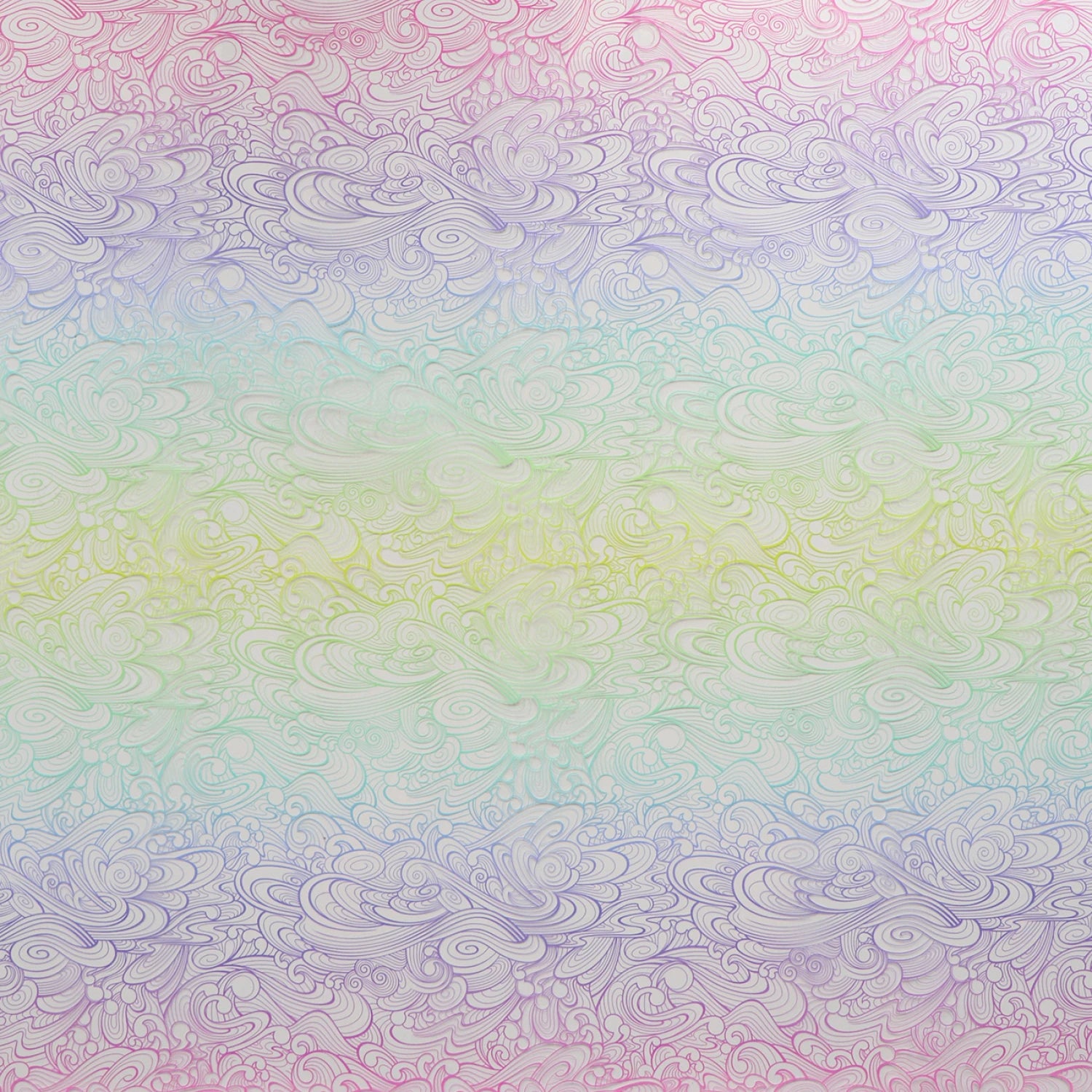 Tula Pink - Floral Reef - Making Waves Vinyl - 1/2 Cut