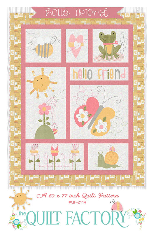 Hello Friend Quilt Pattern - The Quilt Factory