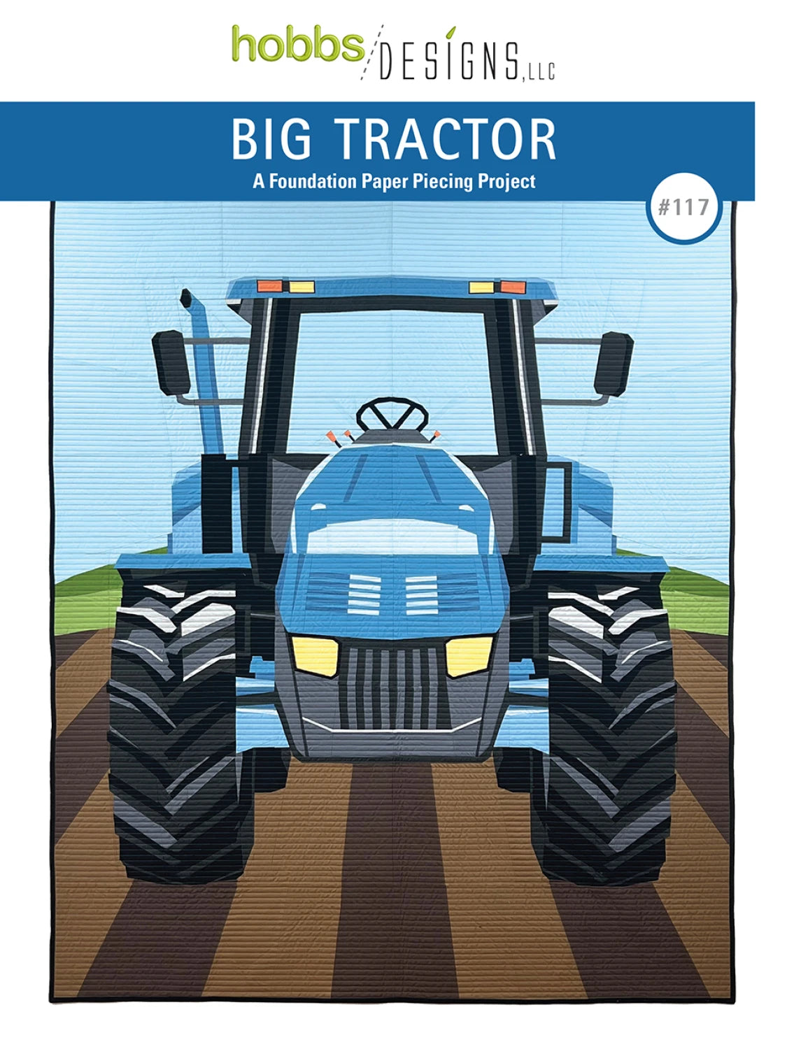 Big Tractor Quilt Pattern - Hobbs Designs