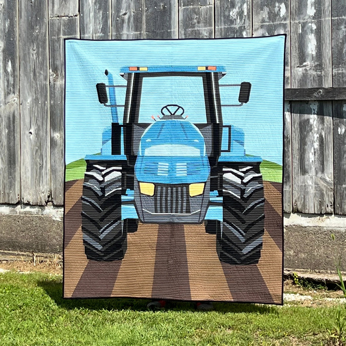 Big Tractor Quilt Pattern - Hobbs Designs