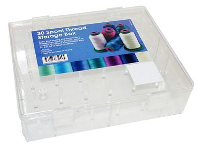 Acrylic Box 30 Spool Capacity