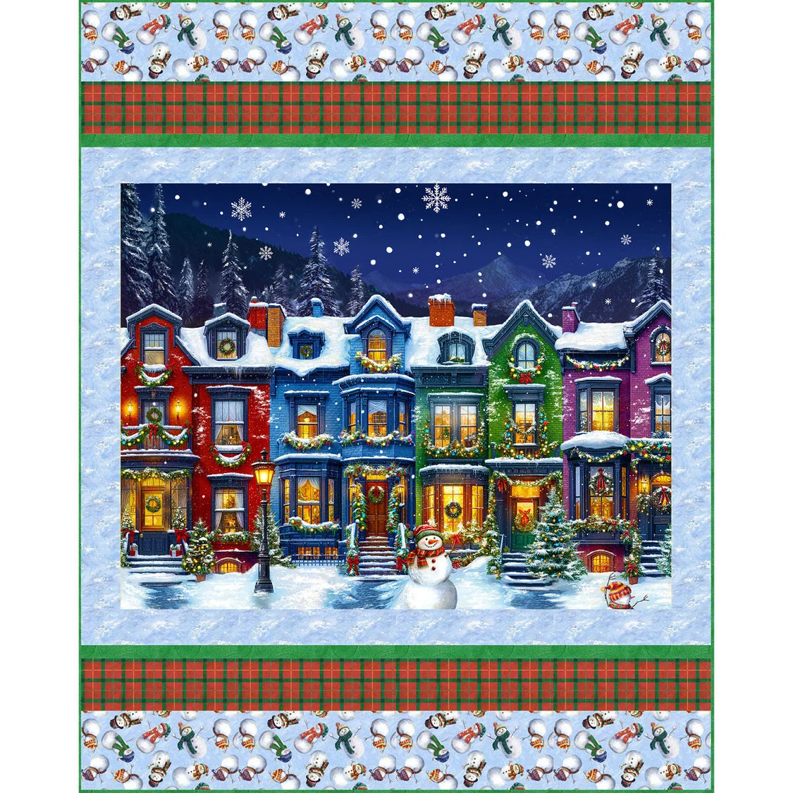 Holiday Row Quilt Kit