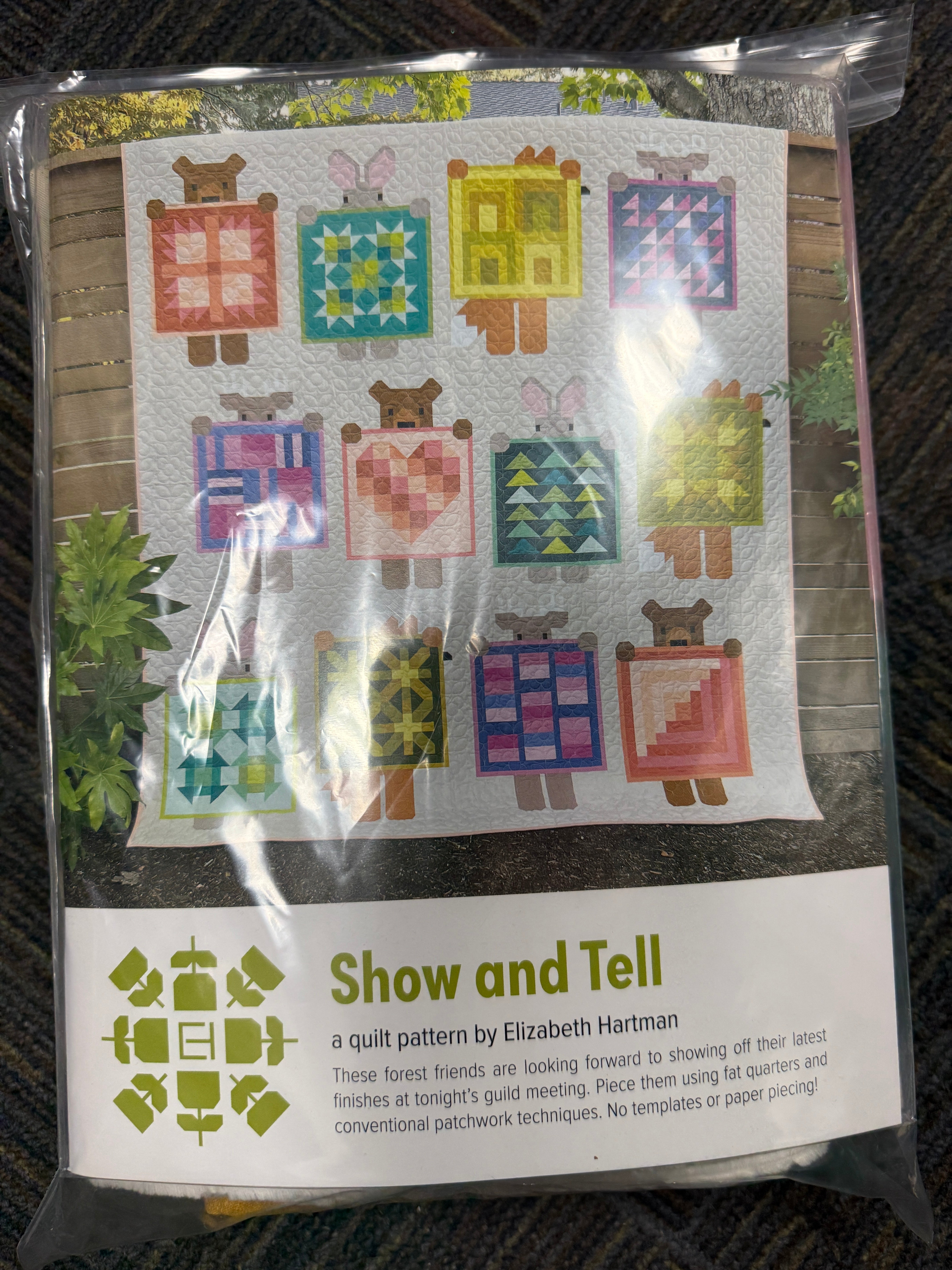 Show and Tell Fabric Kit (includes pattern)