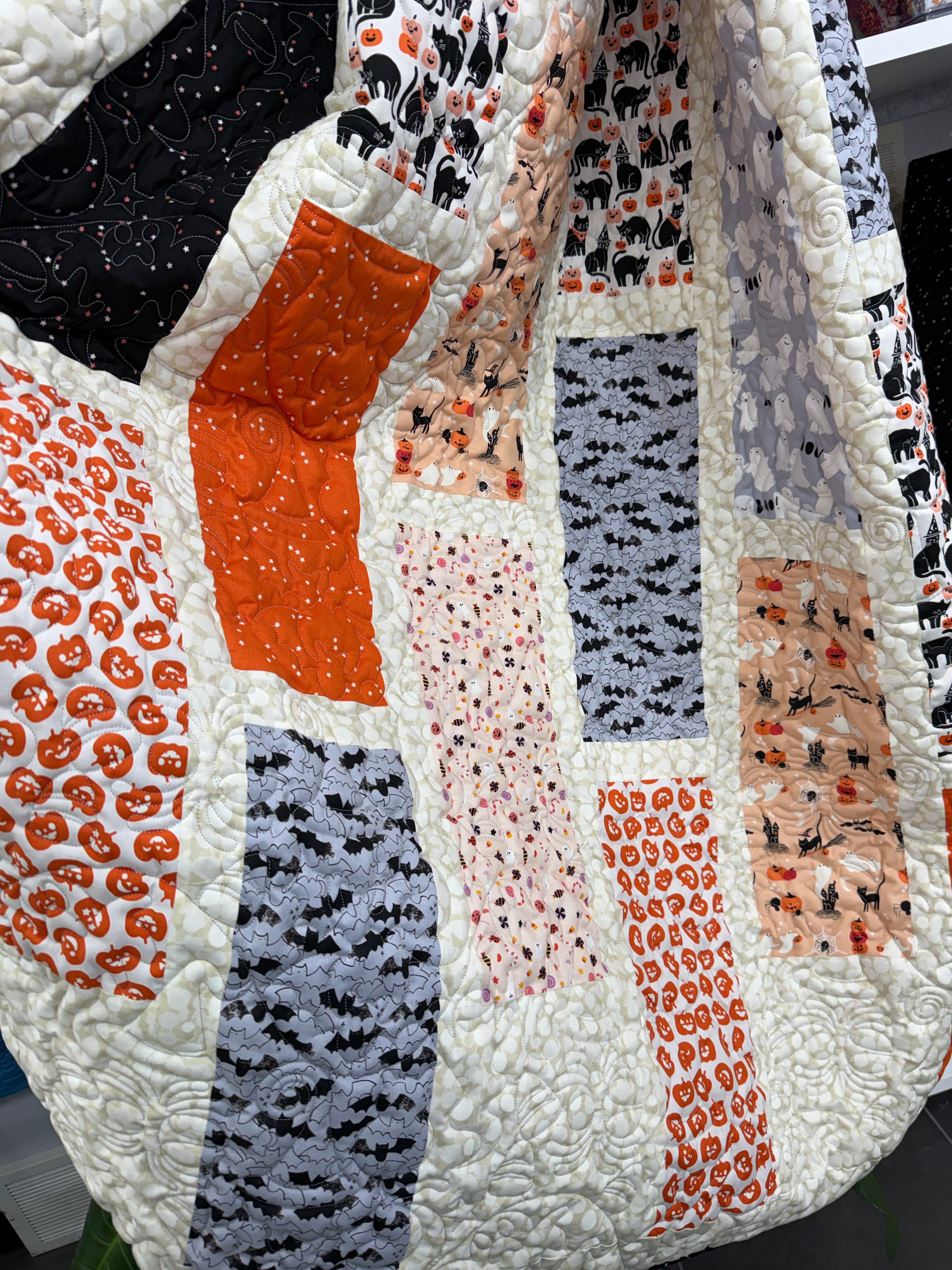 Claudette featuring Sweet Treats from Figo Fabrics Quilt Kit