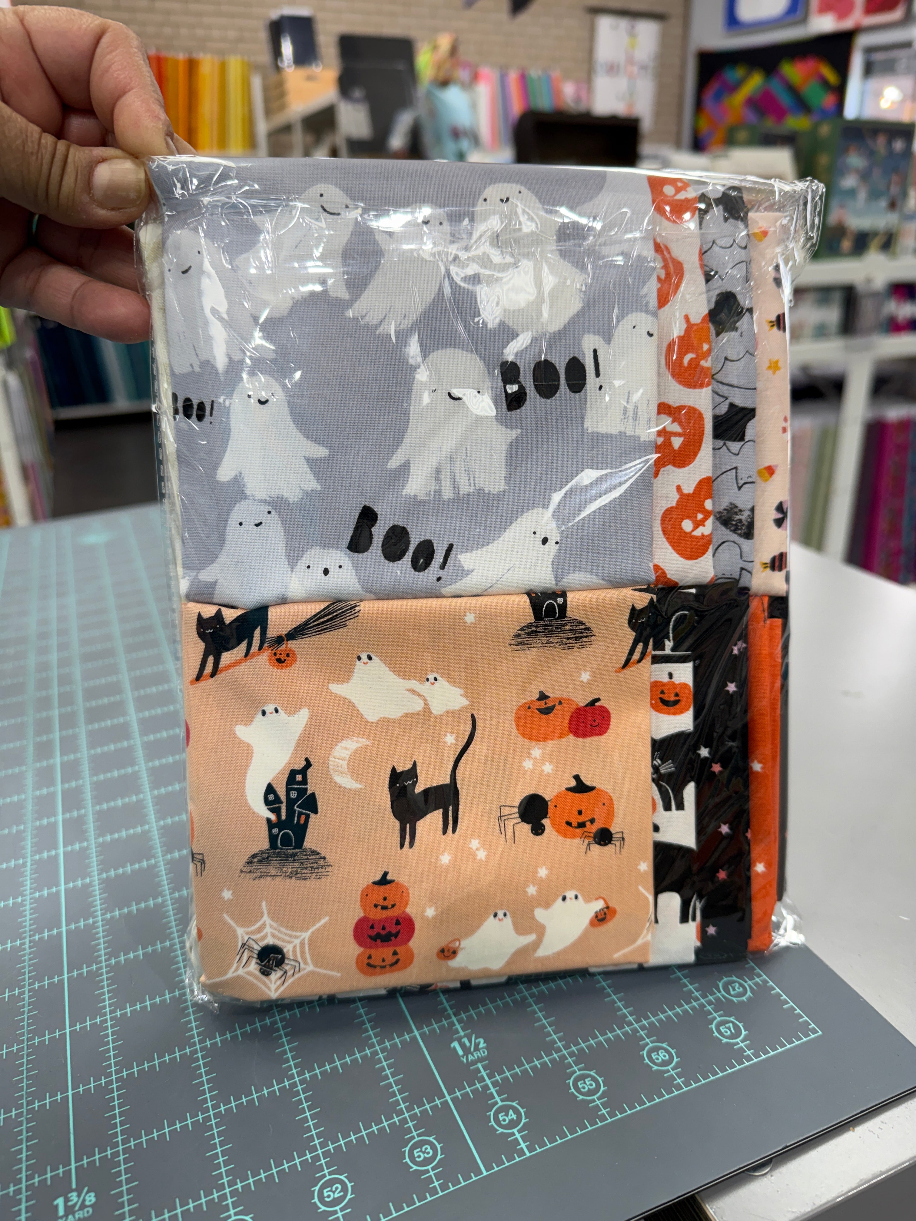 Claudette featuring Sweet Treats from Figo Fabrics Quilt Kit