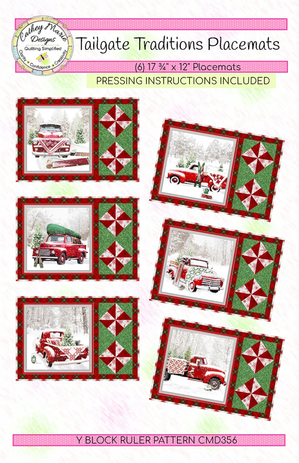 Tailgate Traditions Placemats - Cathey Marie Designs