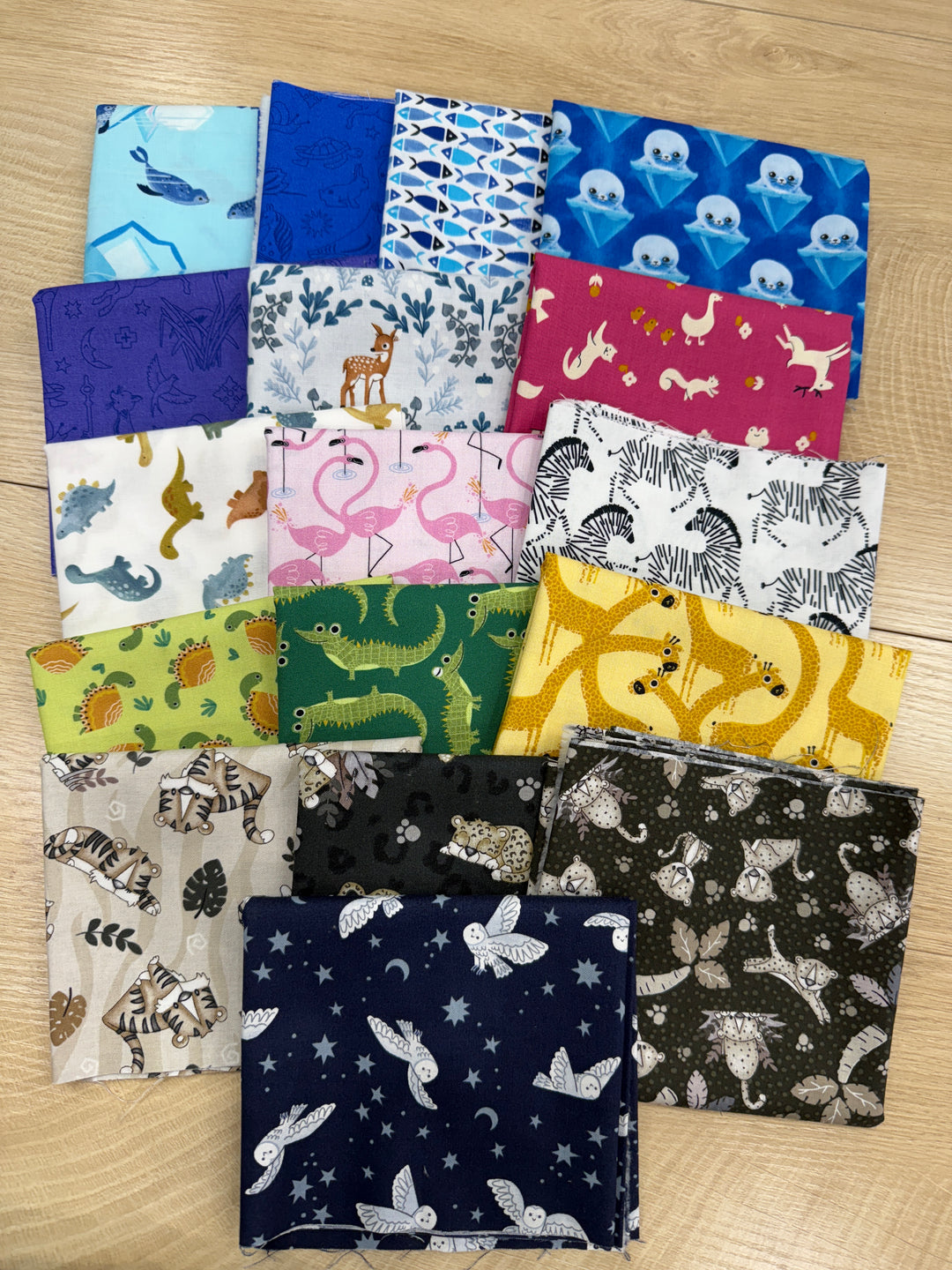 Curated Kids Bundle - 17pc Curated 1/4 yard bundle
