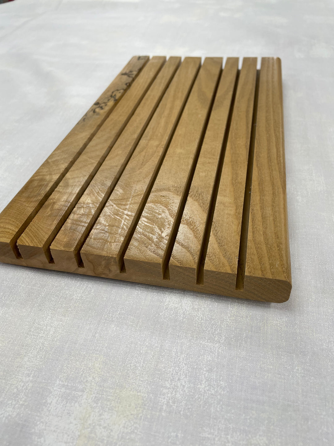 Handcrafted Wood Ruler Holder - Table